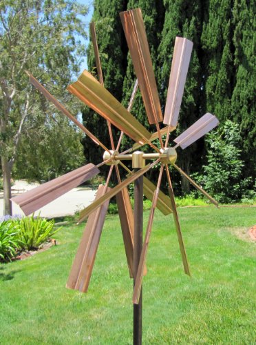 Stanwood Wind Sculpture Kinetic Windmill - John Pierce Auto Care