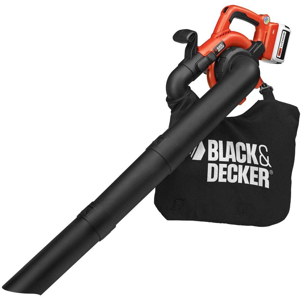 BLACK+DECKER 40V MAX Cordless Handheld Leaf Blower and Vacuum Kit - John Pierce Auto Care