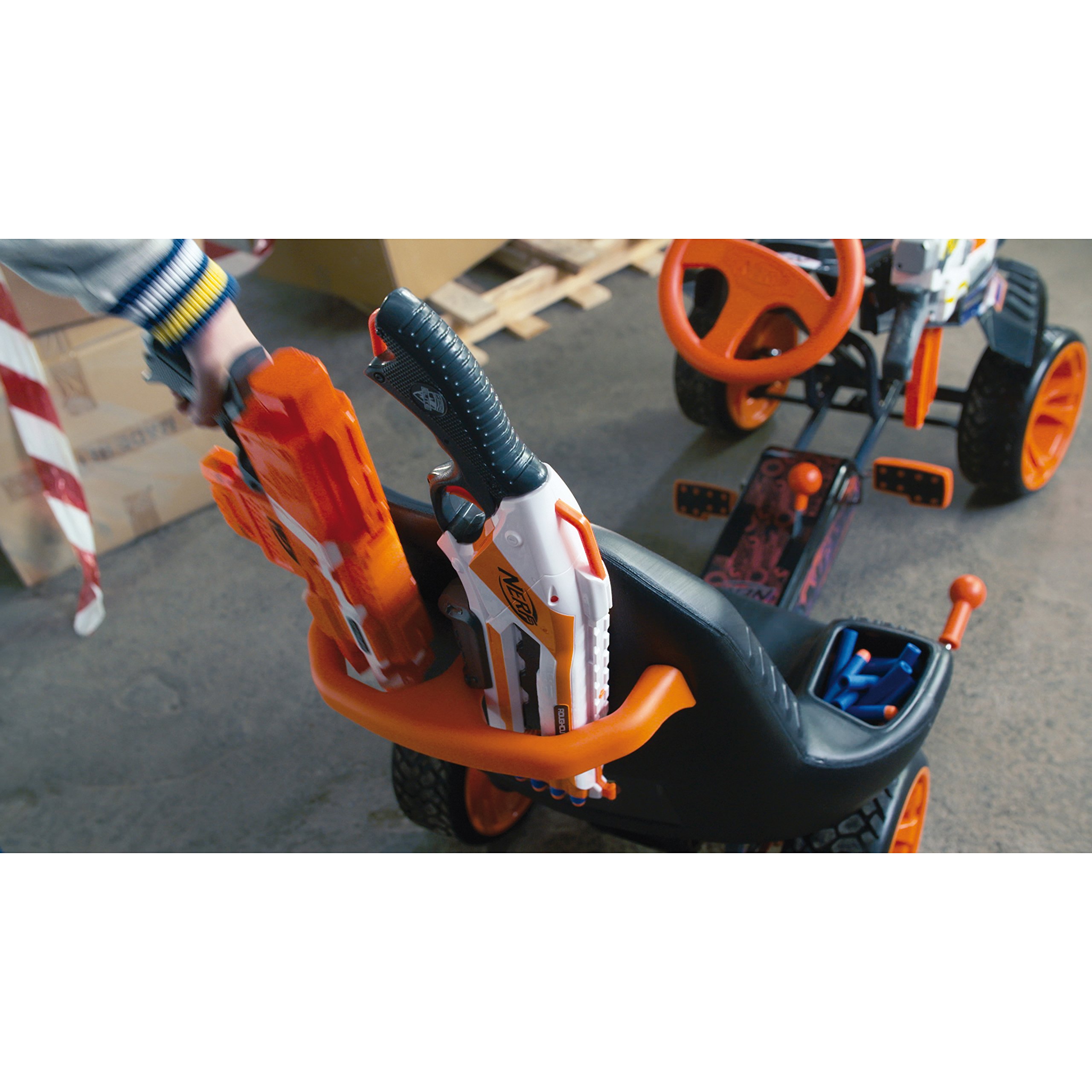 Hauck Battle Racer Pedal Go Kart (Orange) - John Pierce Auto Care