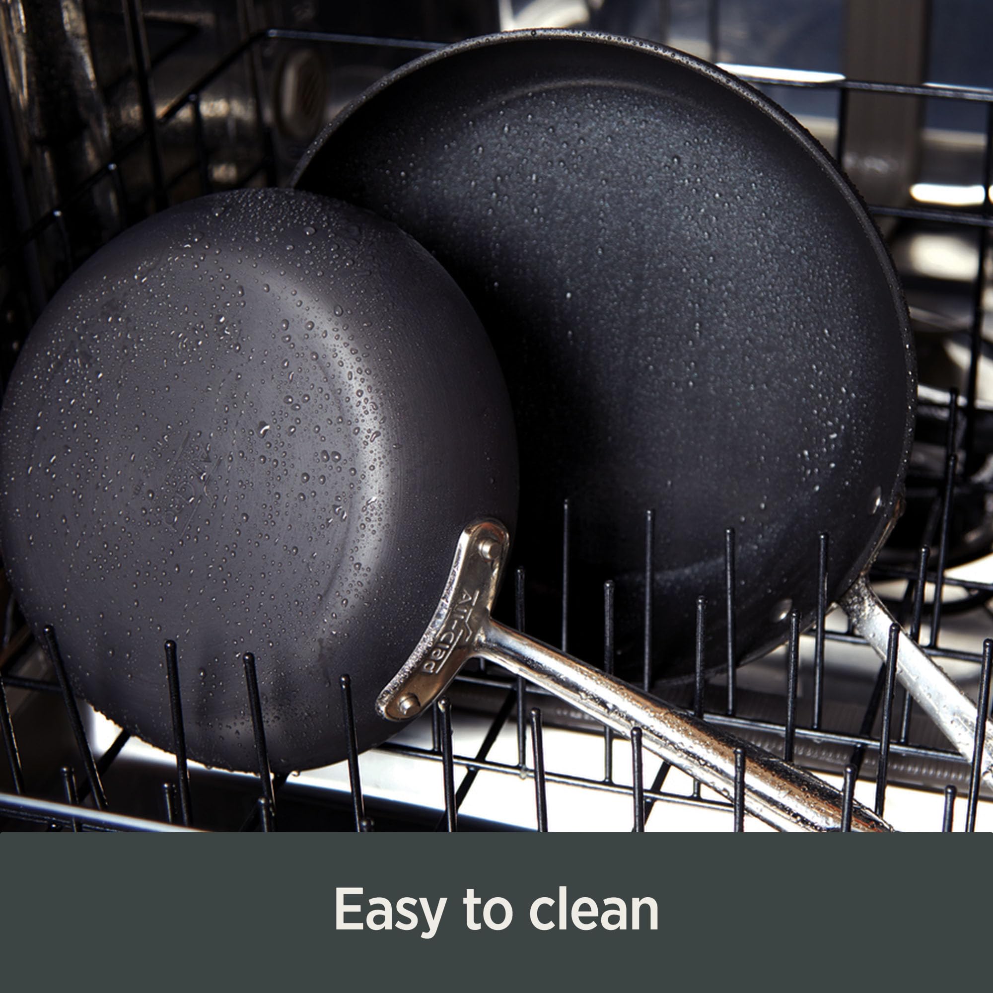 All-Clad Essentials Hard-Anodized 4-Piece Nonstick Sauce Pan Set - John Pierce Auto Care