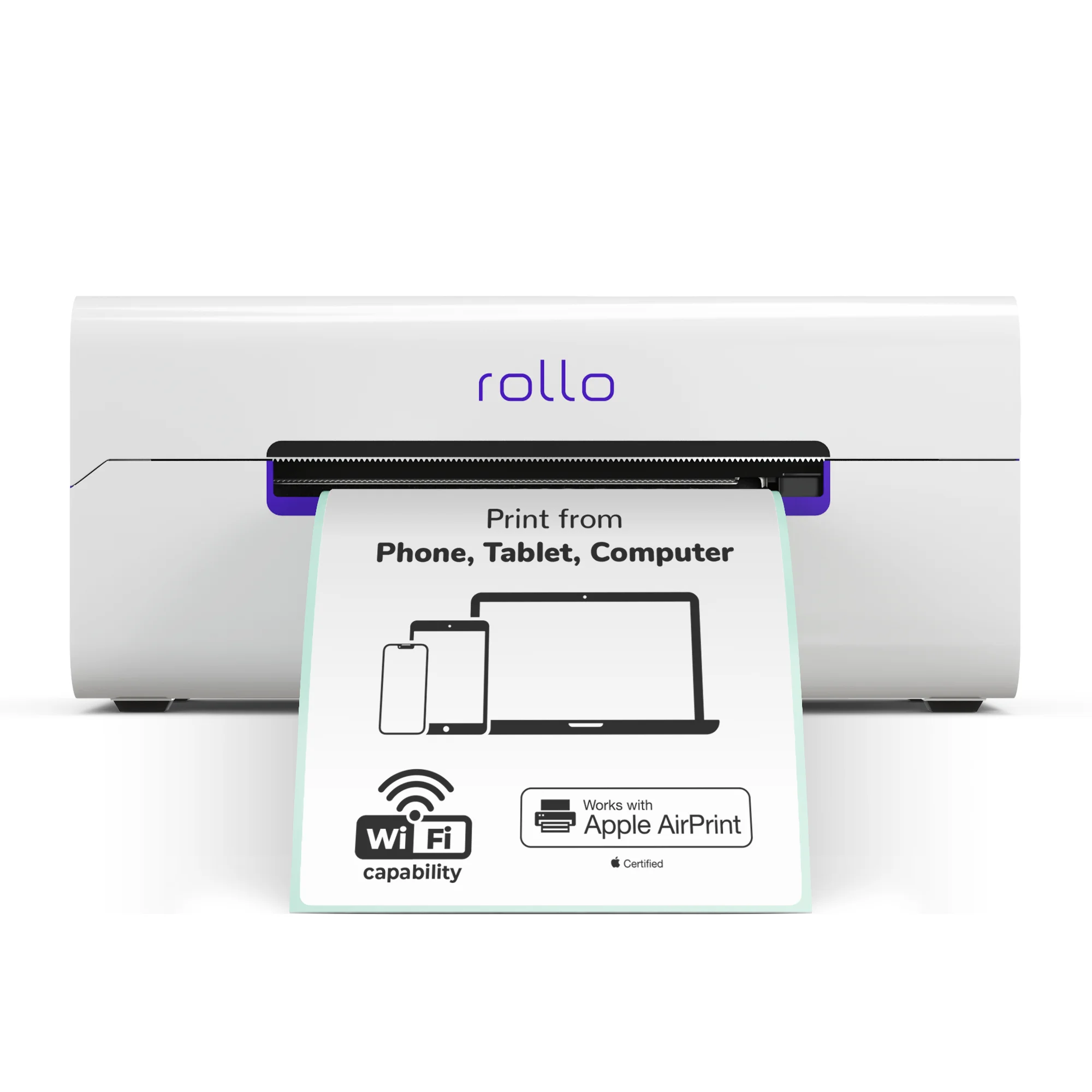 Rollo Wireless Shipping Label Printer - Wi-Fi Thermal Label Printer for Shipping Packages - AirPrint from iPhone, iPad, Mac - John Pierce Auto Care