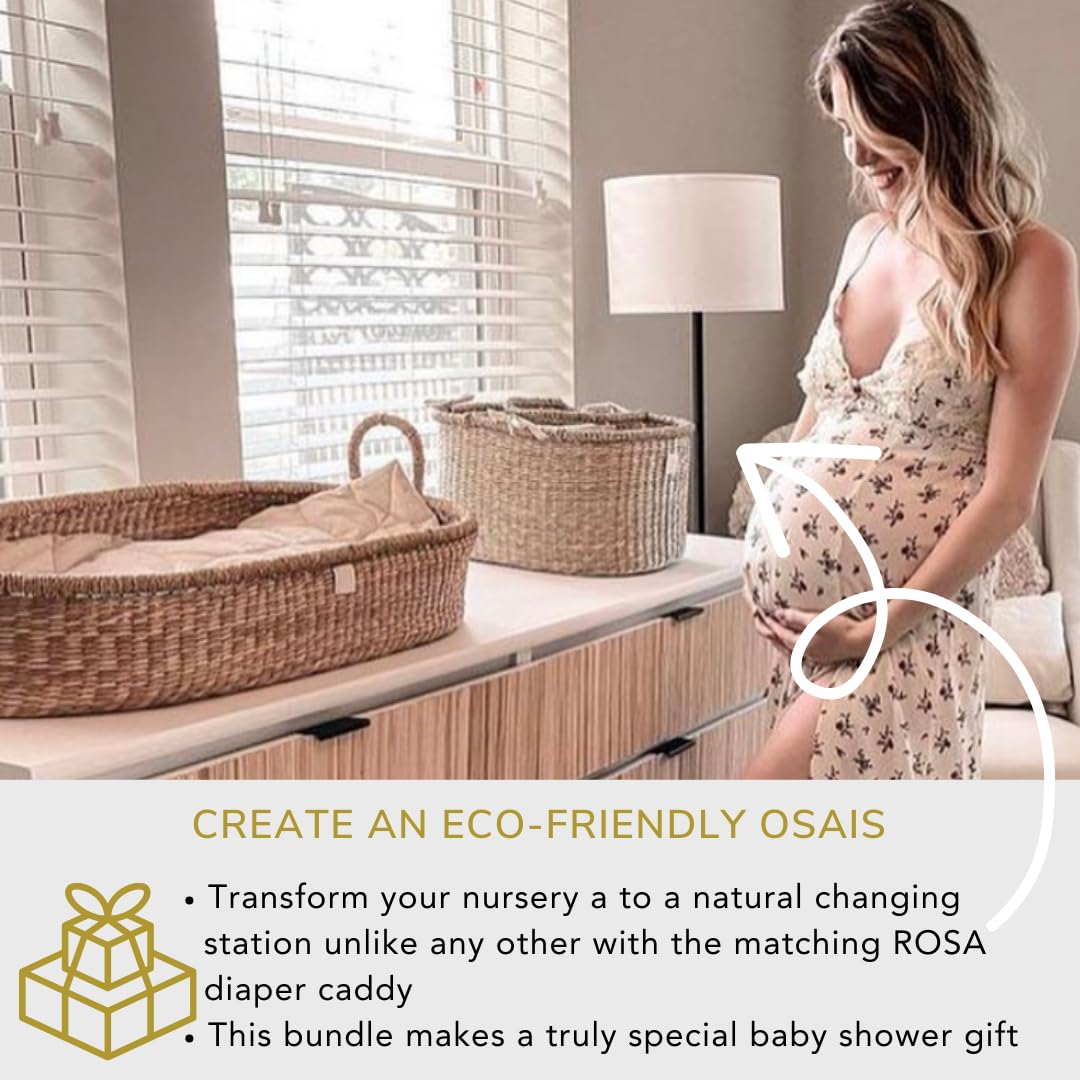 BEBE BASK Fairtrade Woven Changing Basket Alternative - John Pierce Auto Care