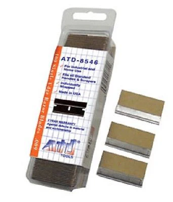 ATD Tools 8546 Single Edge Razor Blades (#9 blade) Made in USA - John Pierce Auto Care