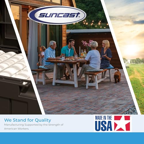 Suncast Gallon Patio Bench Storage - John Pierce Auto Care