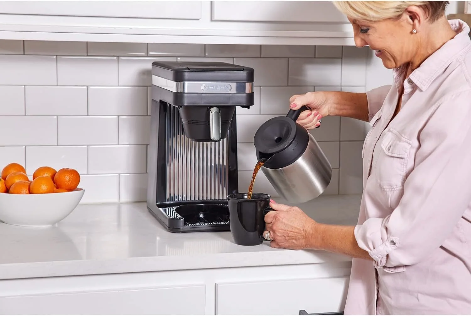 BUNN 55200 CSB3T Speed Brew Platinum Thermal Coffee Maker Stainless Steel, 10-Cup, Black - John Pierce Auto Care