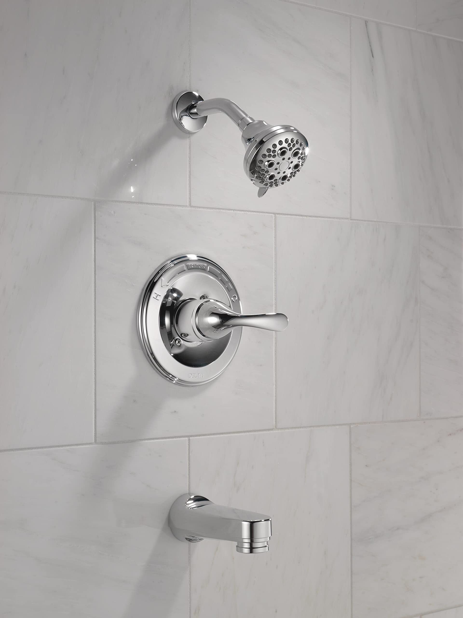 Delta Faucet Classic Tub and Shower Combo Set (Chrome T13420-PD) - John Pierce Auto Care