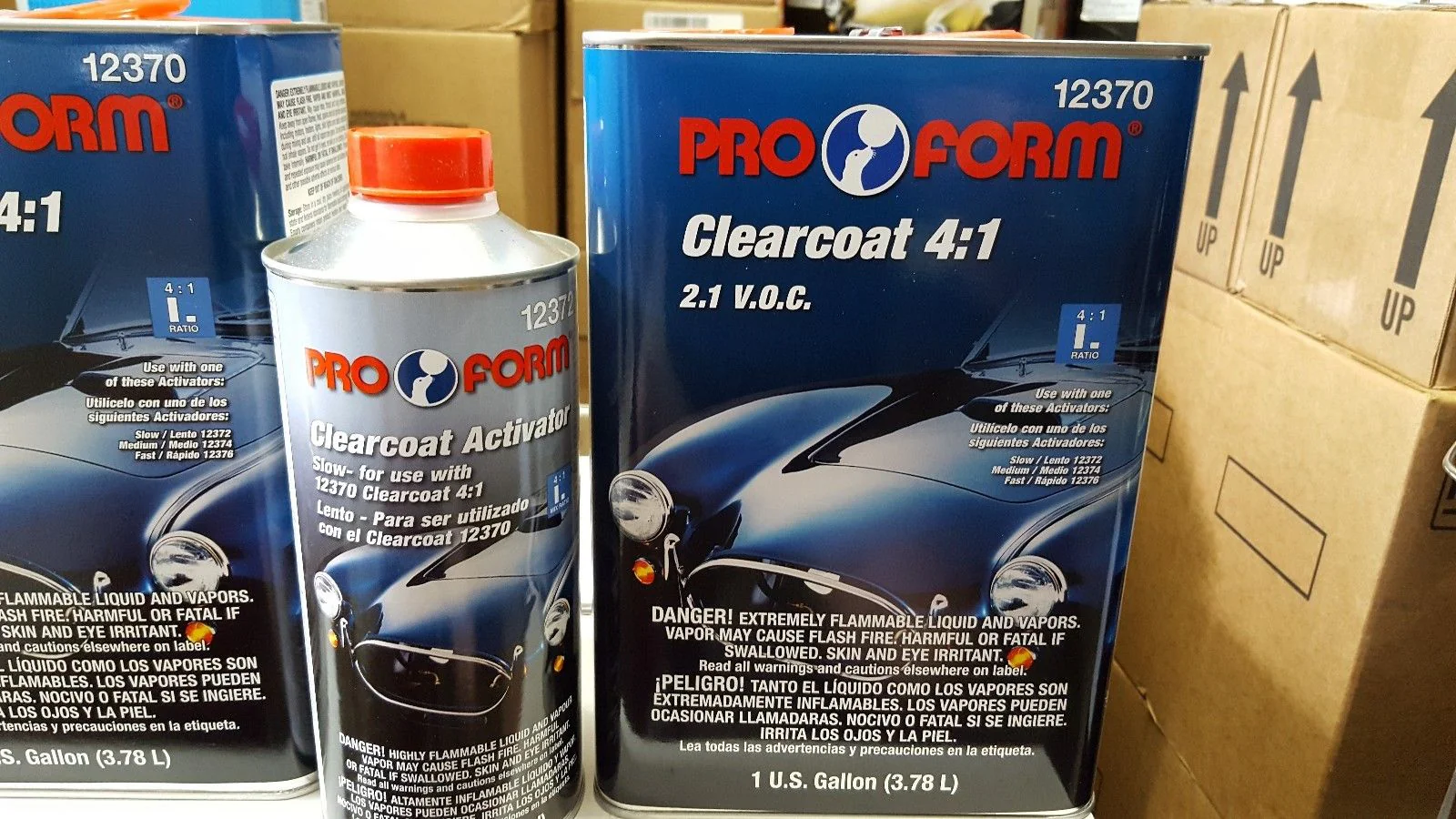 PRO FORM URETHANE CLEARCOAT WITH ACTIVATOR 4:1 Slow ACTIVATOR - John Pierce Auto Care