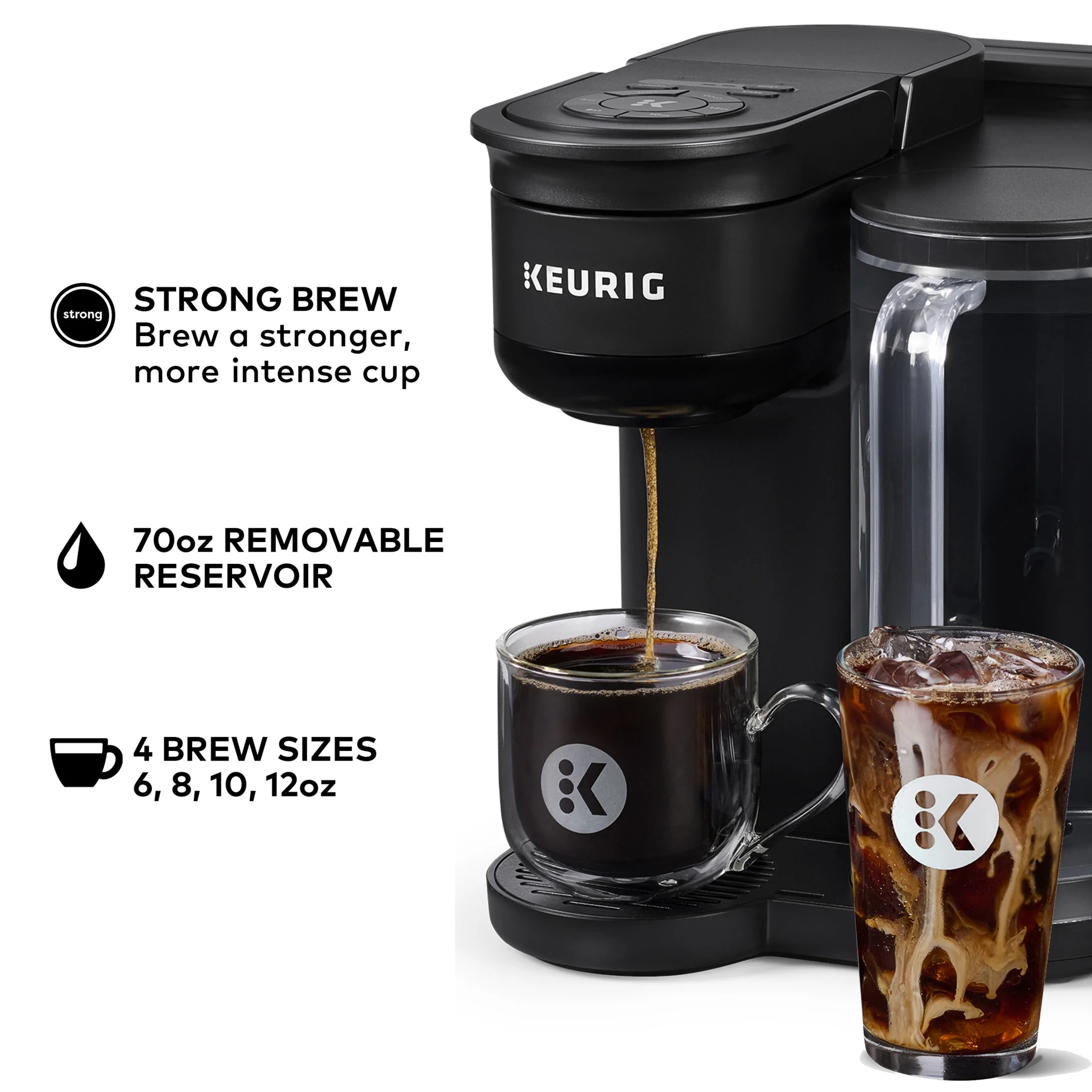Keurig K-Brew + Chill Iced or Hot Single-Serve K-Cup Coffee Maker - John Pierce Auto Care