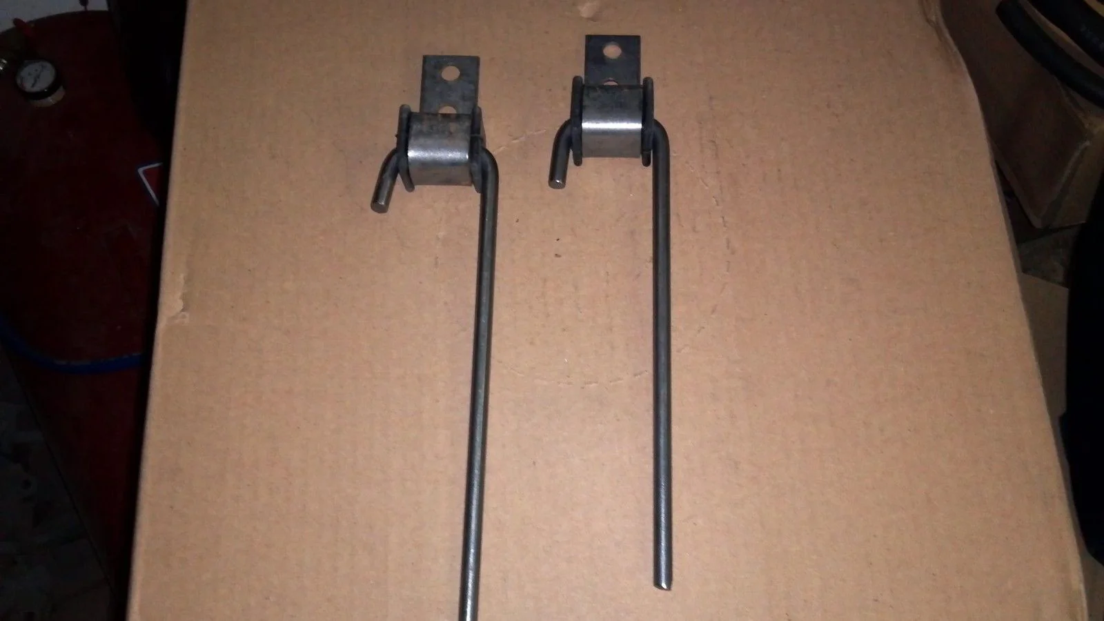 Exhaust Hanger 3/8 J hook 2 PACK Universal w/ Rubber Grommet - John Pierce Auto Care