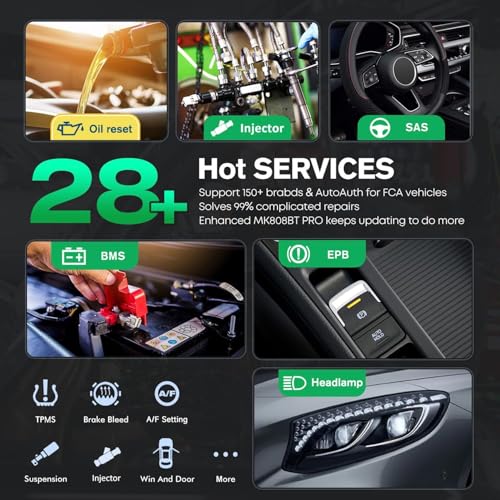 Autel MK808BT Diagnostic Upgraded Supports - John Pierce Auto Care