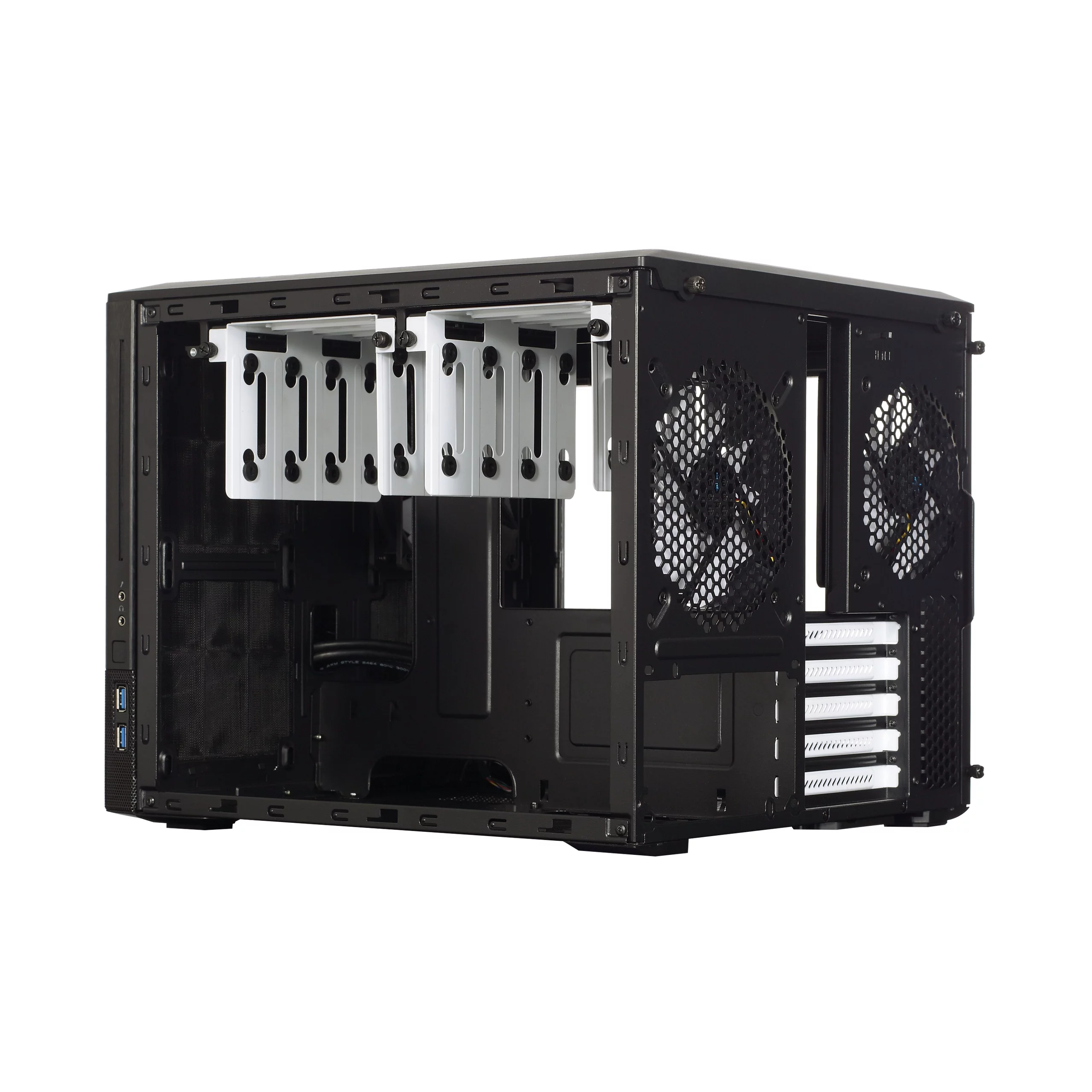 Fractal Design Node 804 Black Window Aluminum/Steel Micro ATX  Cube Computer Case - John Pierce Auto Care