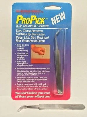 Pro Pick Paint Tweezers Remove Lint Dirt Insects Hair - John Pierce Auto Care