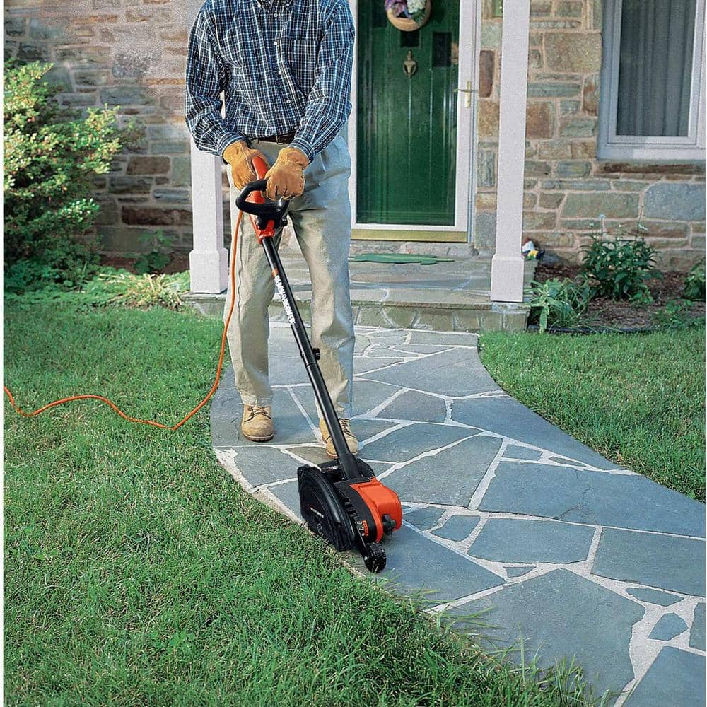 BLACK+DECKER 12-Amp Corded Electric 2-in-1 Lawn Edger and Trencher - John Pierce Auto Care