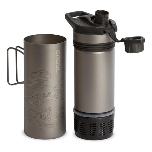 GRAYL GeoPress Titanium Water Purification - John Pierce Auto Care