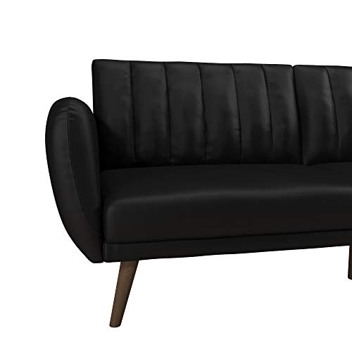 Novogratz Brittany Futon Convertible Leather - John Pierce Auto Care