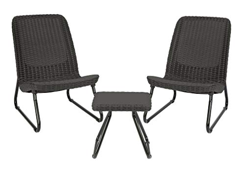 Keter Rio 3-Piece Resin Wicker Patio Furniture Set - John Pierce Auto Care