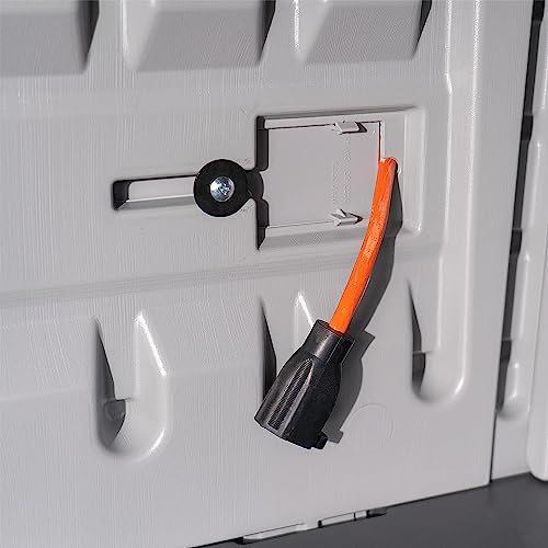 Suncast Backyard Outdoor Storage Peppercorn - John Pierce Auto Care