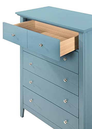 Glory Furniture Hammond Blue Chest - John Pierce Auto Care