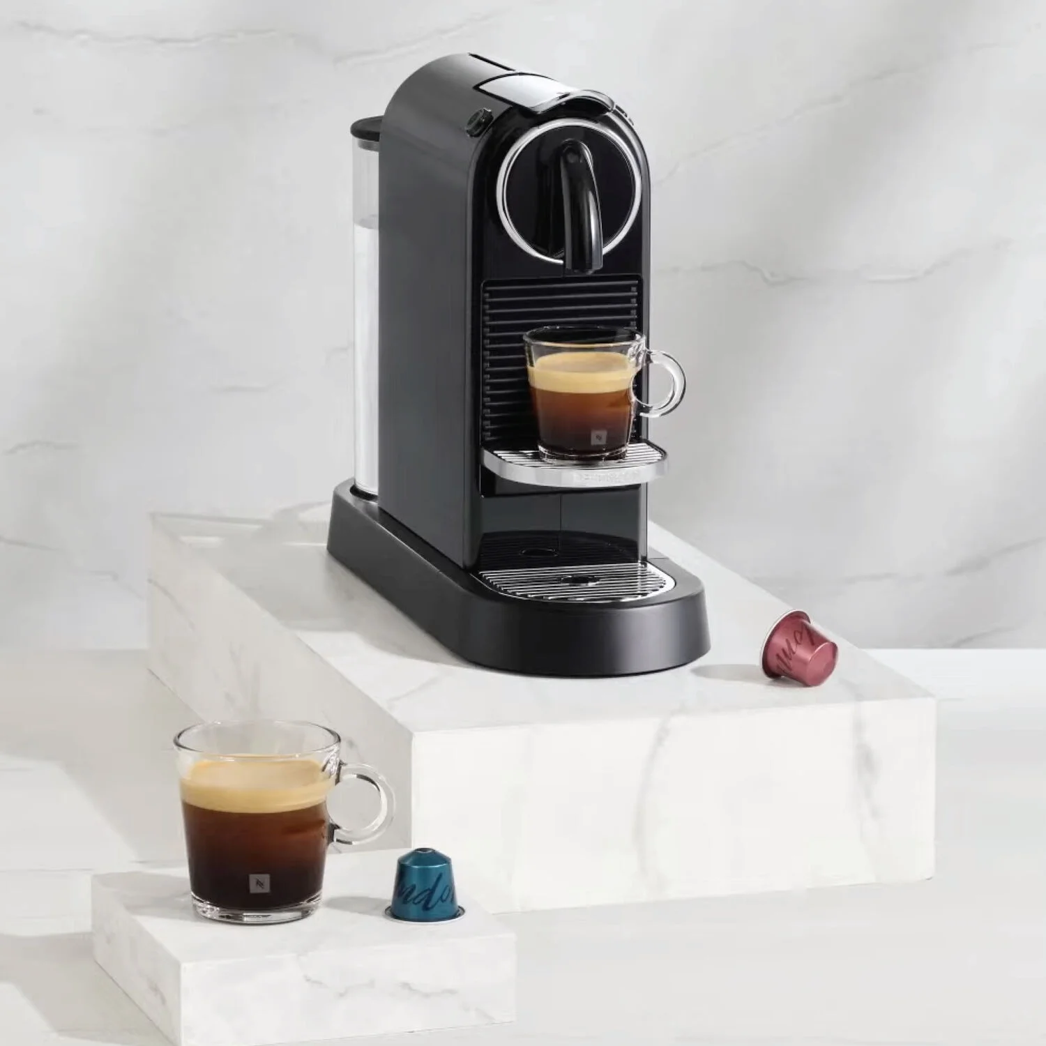 Nespresso CitiZ Espresso Machine by De'Longhi, Black - John Pierce Auto Care
