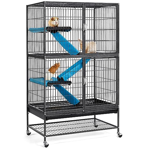 Yaheetech Rolling 2-Story Ferret and Small Animal Cage - John Pierce Auto Care