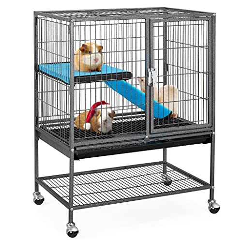 Yaheetech Rolling 2-Story Ferret and Small Animal Cage - John Pierce Auto Care
