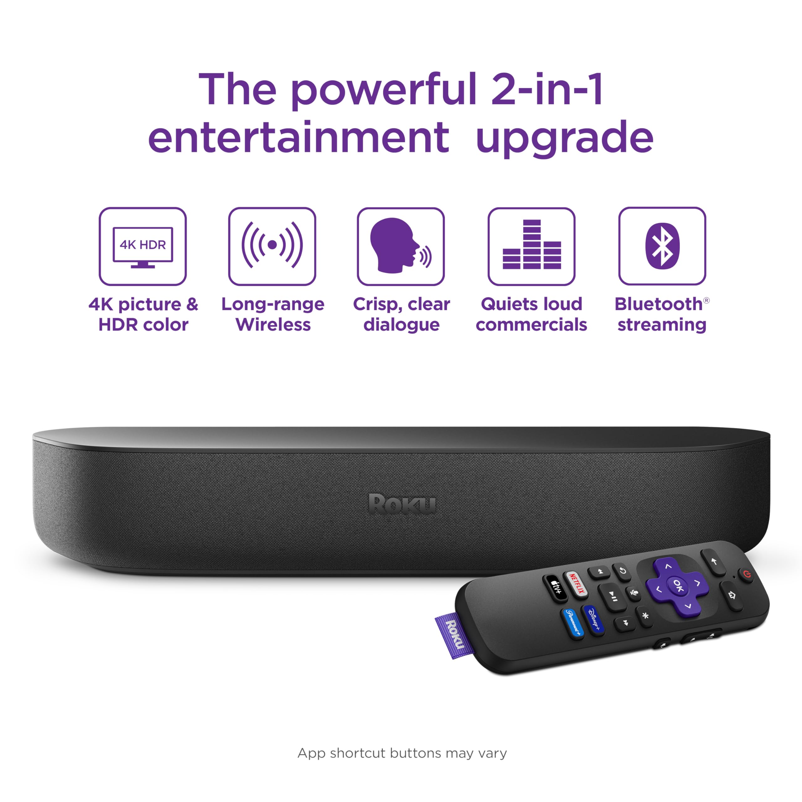 Roku Streambar 4K HDR Streaming Device and Soundbar Combo - John Pierce Auto Care