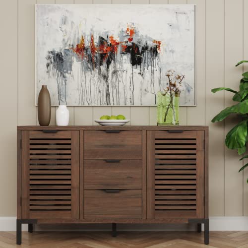Bme Arcadia Premium Solid Wood Buffet Sideboard Cabinet - John Pierce Auto Care