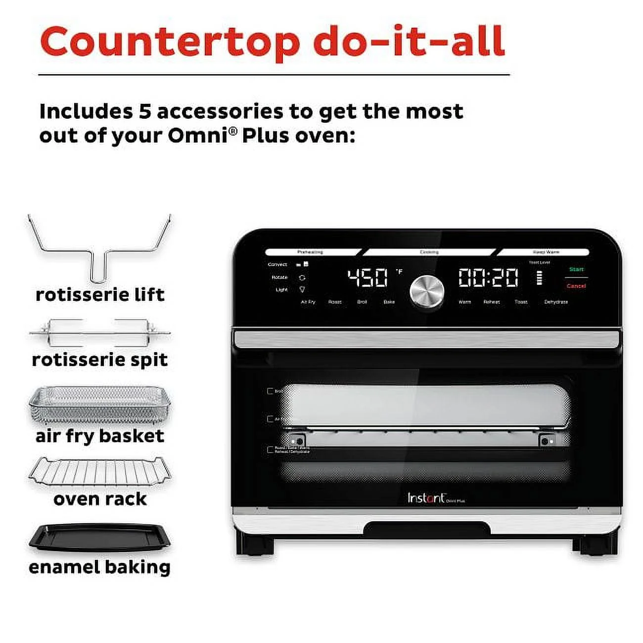 Instant Omni Plus Air Fryer Toaster Oven - John Pierce Auto Care