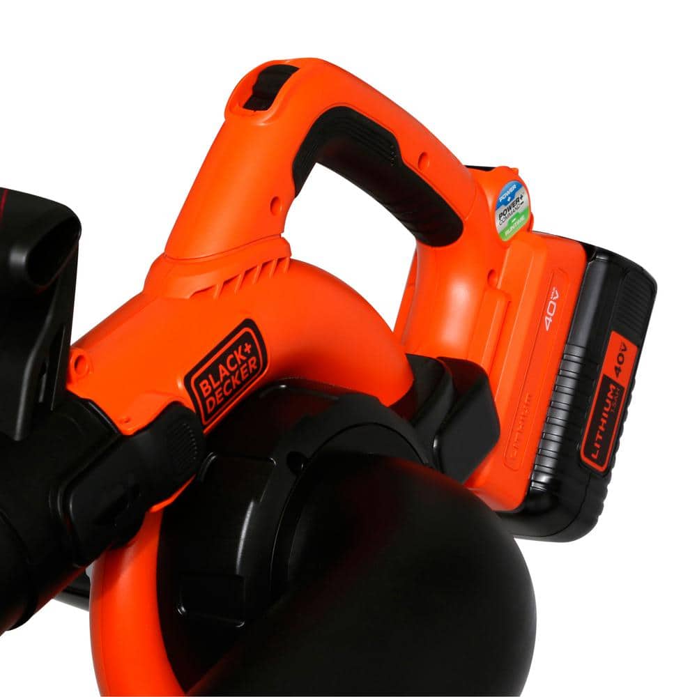 BLACK+DECKER 40V MAX Cordless Handheld Leaf Blower and Vacuum Kit - John Pierce Auto Care