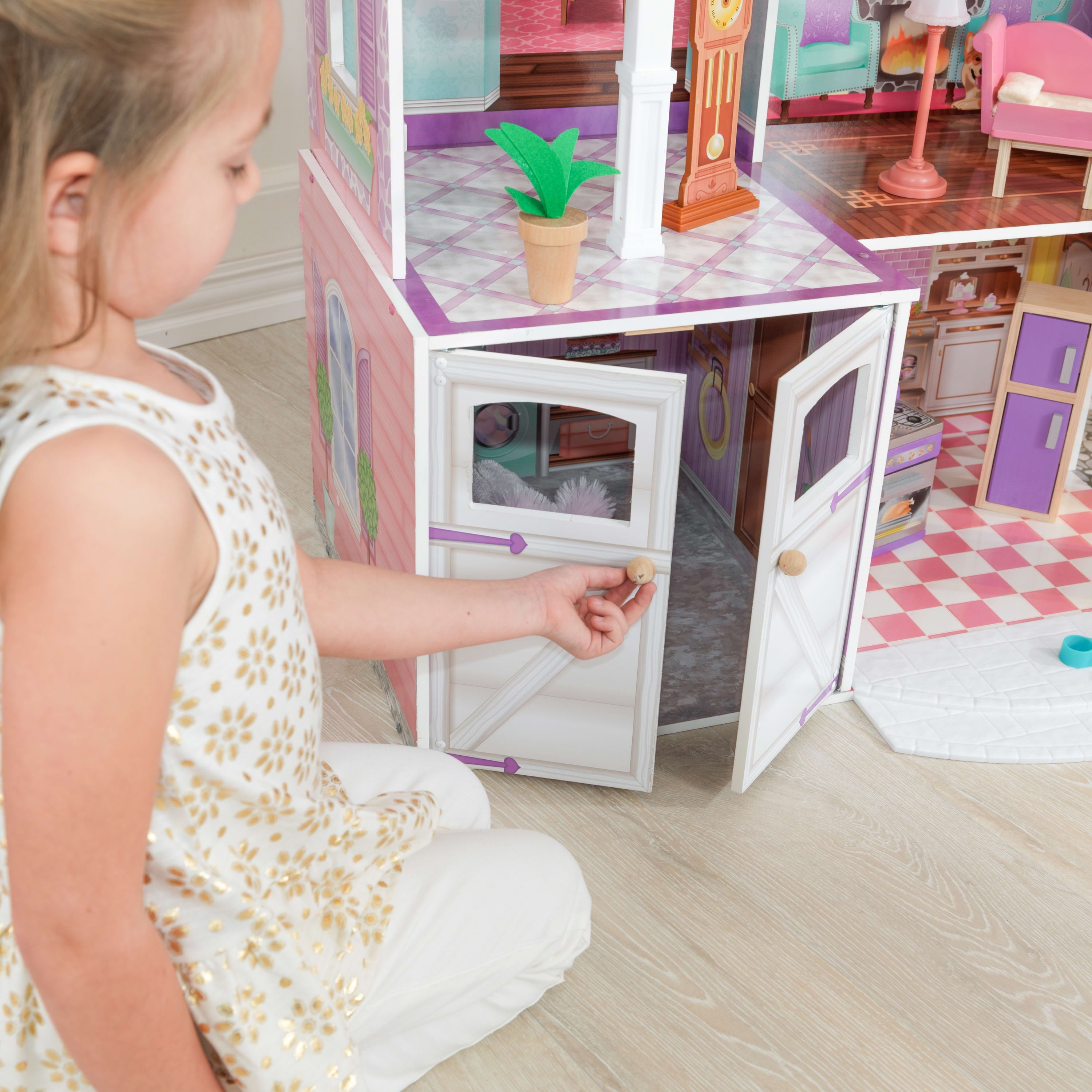 KidKraft Country Estate Wooden Dollhouse - John Pierce Auto Care