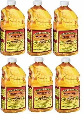 (6) Howes Lubricator HL 103060 1/2 Gallon Diesel Treat Fuel Conditioner Anti Gel - John Pierce Auto Care