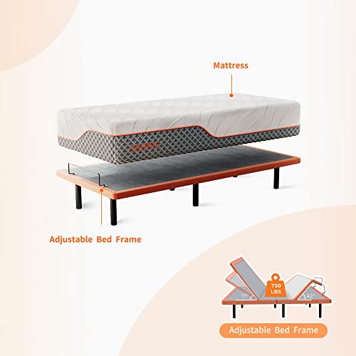 ESHINE Adjustable Frame Hybrid Mattress - John Pierce Auto Care