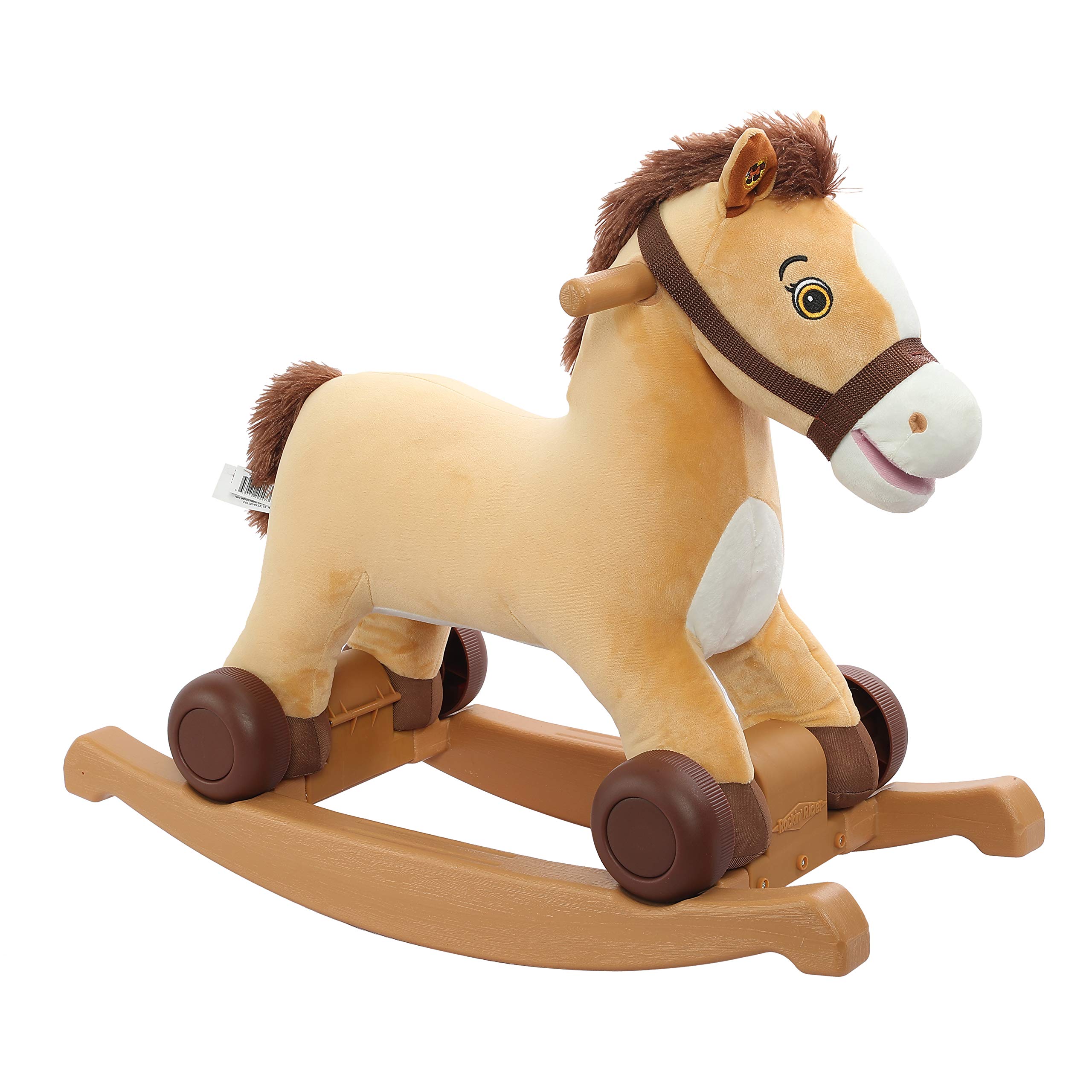 Rockin Rider Charger Plush Talking Pony Ride-On - John Pierce Auto Care