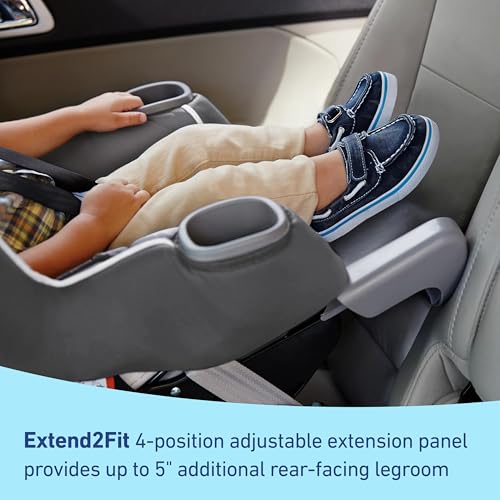 Graco Extend2Fit Convertible Seat Gotham - John Pierce Auto Care