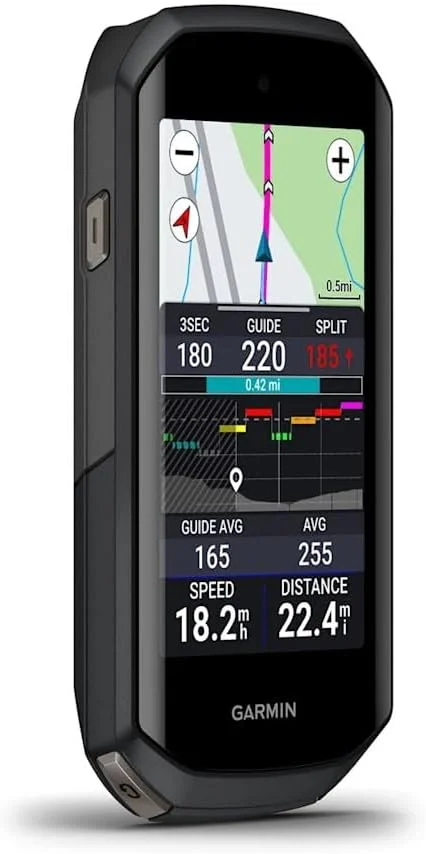 Garmin Edge 1050®, Premium Cycling Computer, Vivid Color Touchscreen Display, Built-in Speaker, Advanced Training and Group Ride Features, Road Hazard Alerts - John Pierce Auto Care