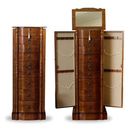 Hives Honey Locking Jewelry Armoire - John Pierce Auto Care
