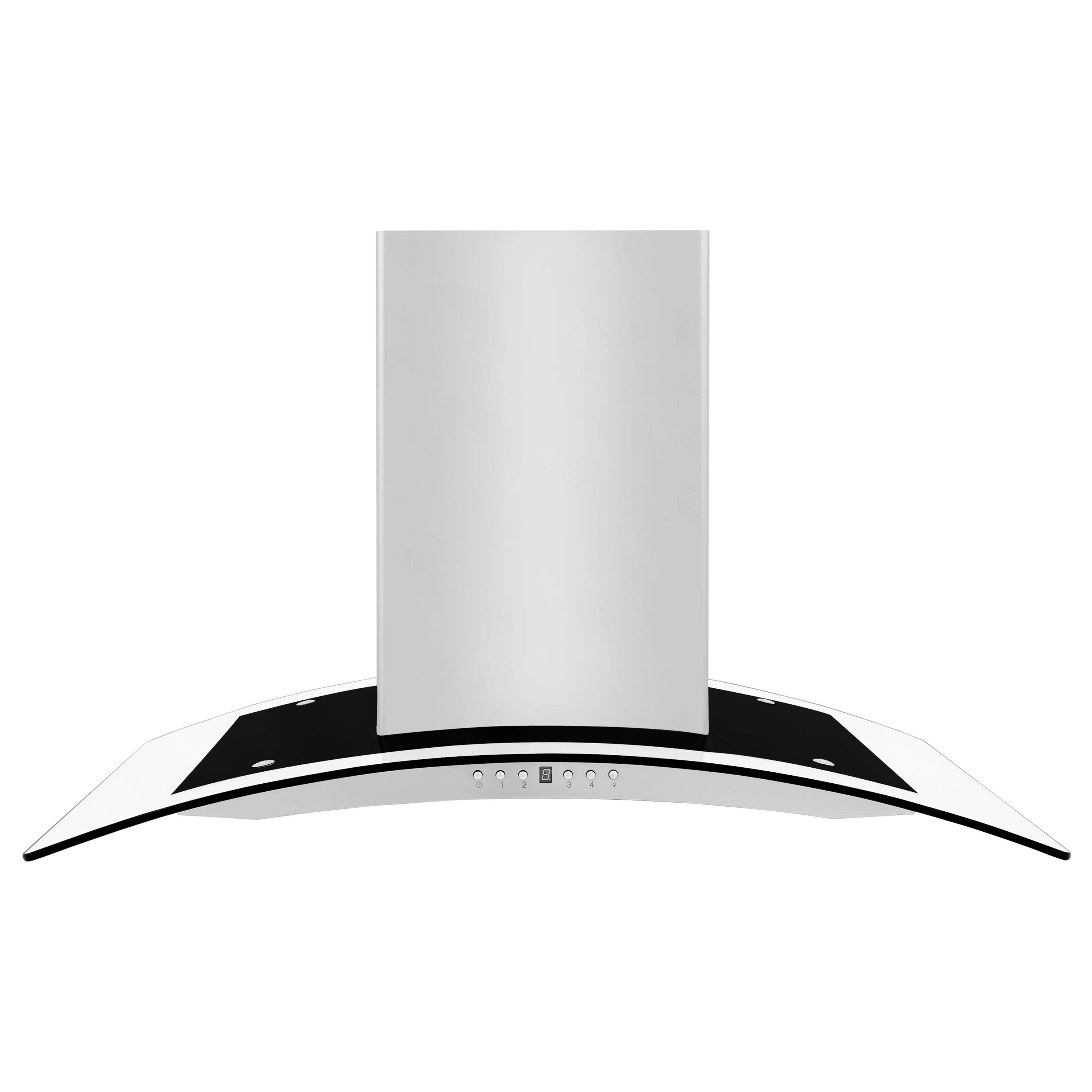 ZLINE 30 in. Island Mount Range Hood in Stainless Steel & Glass (GL14i-30) - John Pierce Auto Care