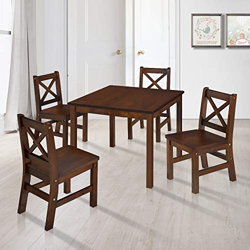 EHemco Solid Wood Kids Table and Chair Furniture Set - John Pierce Auto Care