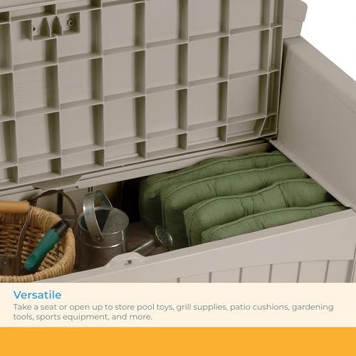 Suncast Gallon Patio Bench Storage - John Pierce Auto Care