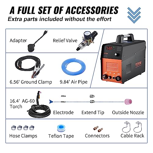 VEVOR Plasma Cutter 50Amp Non Touch - John Pierce Auto Care