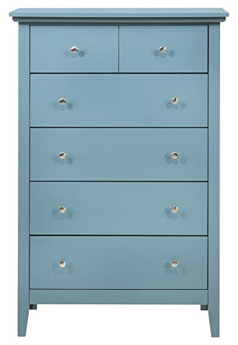 Glory Furniture Hammond Blue Chest - John Pierce Auto Care