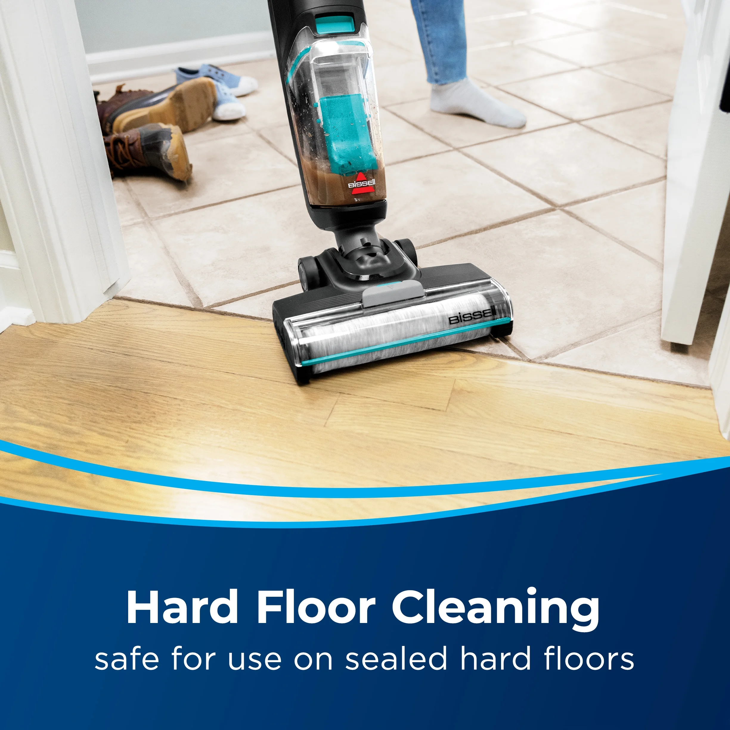 BISSELL® CrossWave® Hard Floor Expert® Wet Dry Vacuum 3831 - John Pierce Auto Care