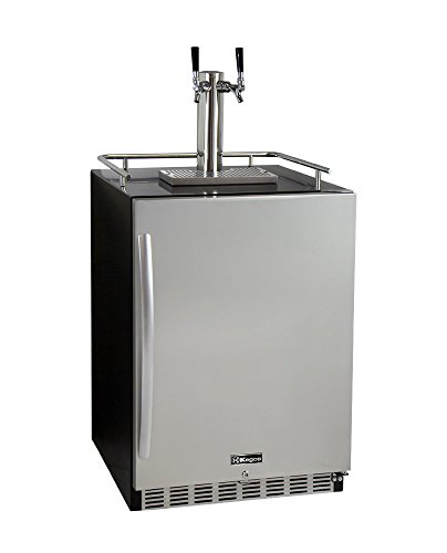 Kegco HK38BSU-2 Dual Faucet Under-Counter Kegerator - John Pierce Auto Care