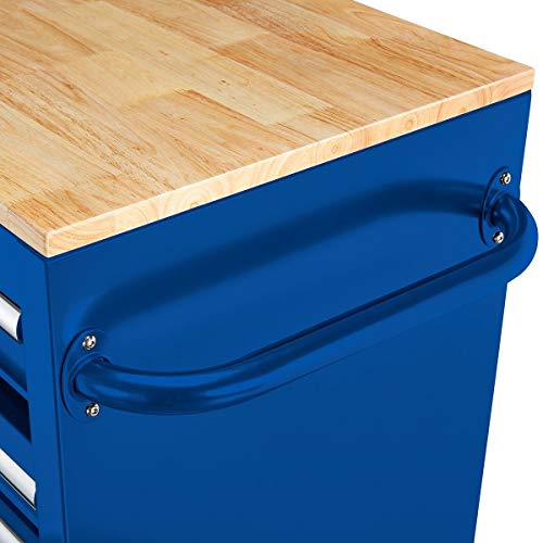 9 Drawer Mobile Storage Cabinet Solid - John Pierce Auto Care