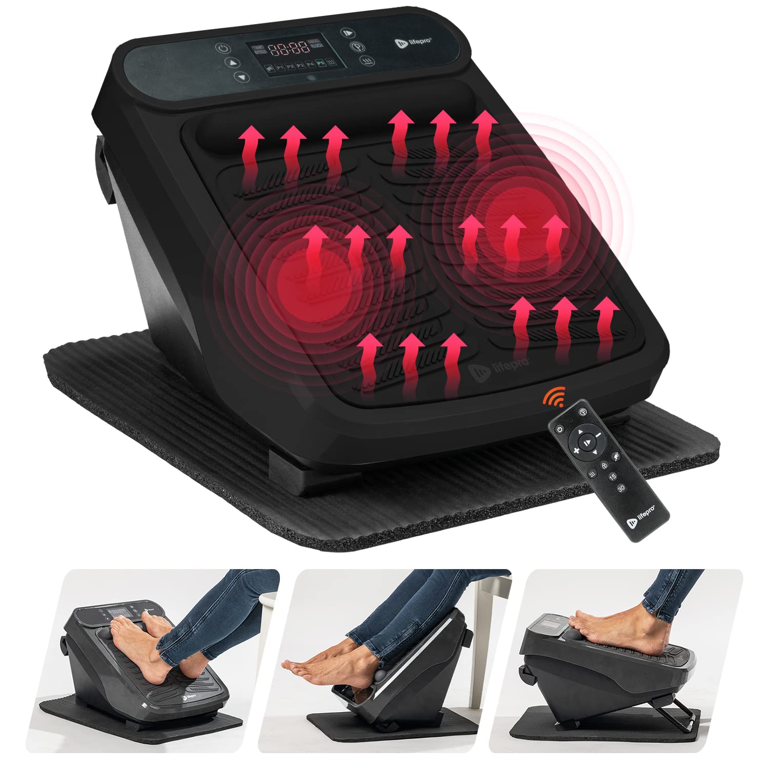 LifePro Foot and Calf Massager with Heat for Neuropathy - John Pierce Auto Care