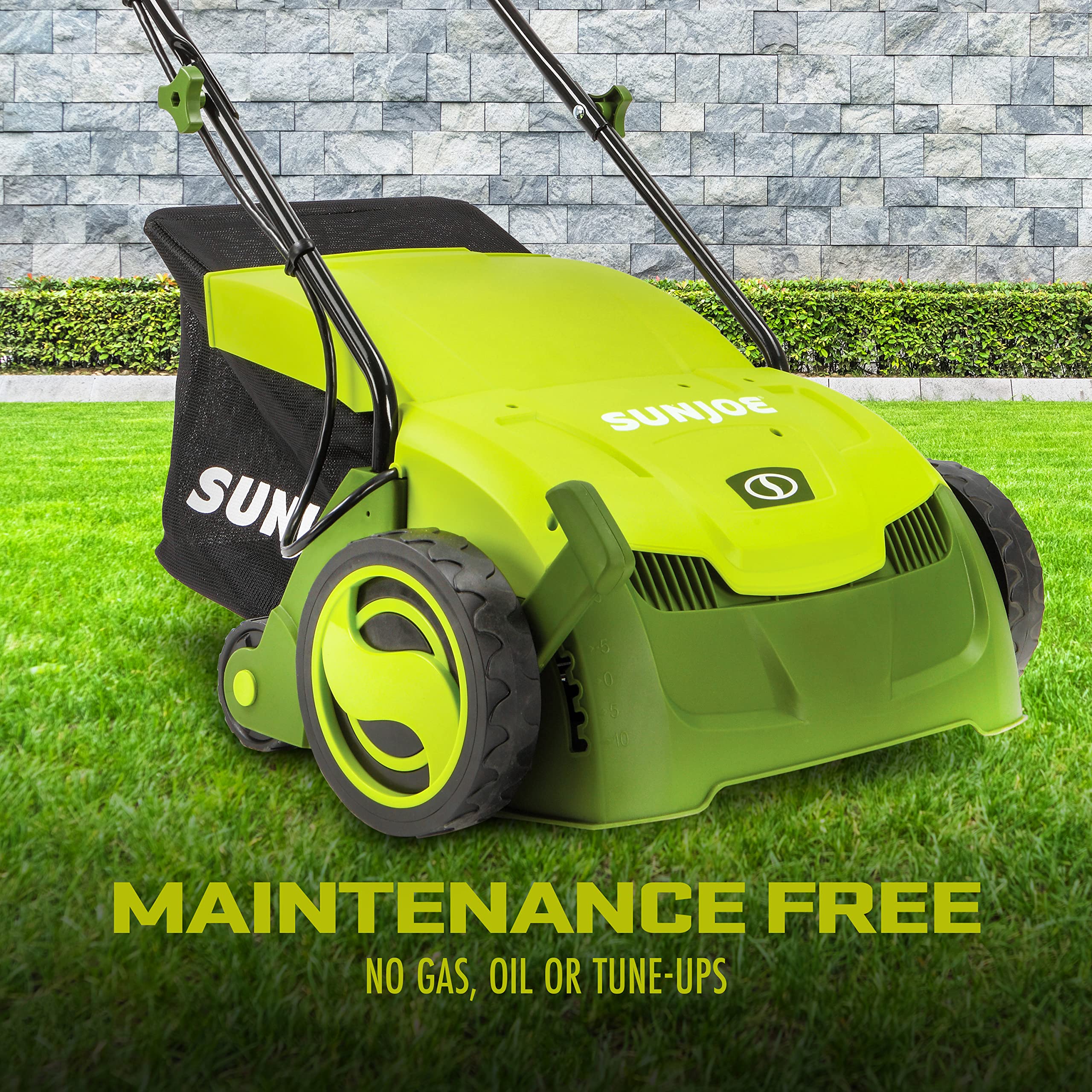 Sun Joe AJ801E 12-Amp 13-Inch Electric Dethatcher and Scarifier - John Pierce Auto Care
