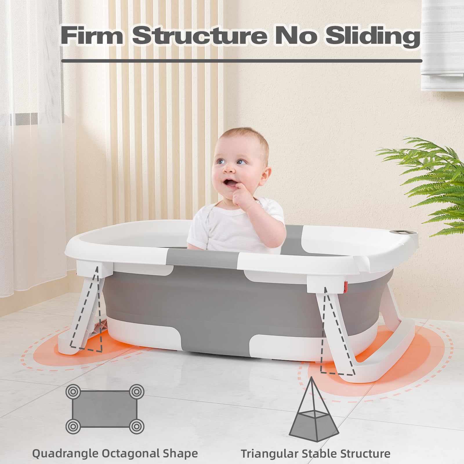 Collapsible Portable Bathtub for Infants and Toddlers - John Pierce Auto Care