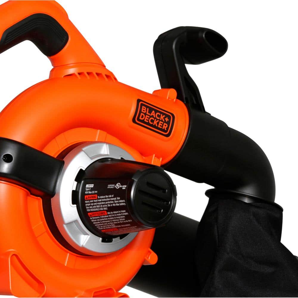 BLACK+DECKER 40V MAX Cordless Handheld Leaf Blower and Vacuum Kit - John Pierce Auto Care