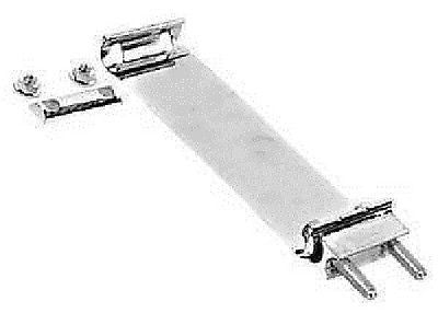 Band Clamp 3 Inch Exhaust, 3 Inch wide Polished - John Pierce Auto Care