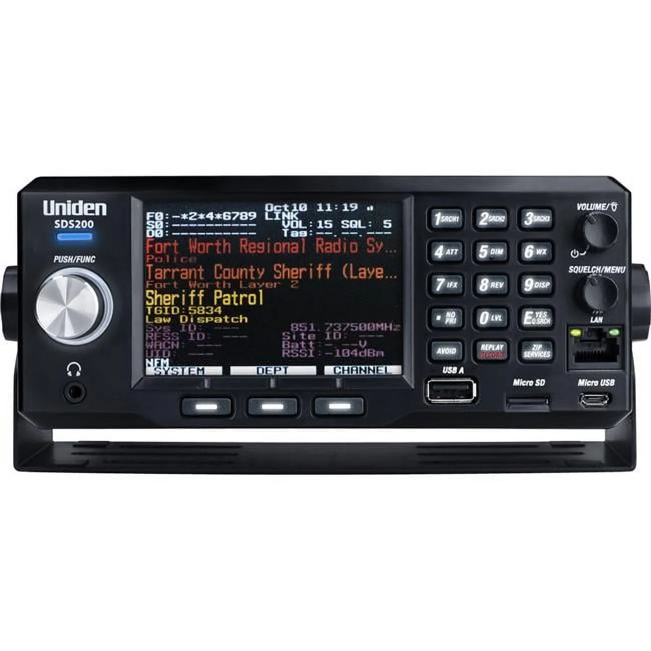 UNIDEN - SDS200 TRUE I/Q BASE OR MOBILE SCANNER FOR IMPROVED DIGITAL PERFORMANCE IN SIMULCAST AREAS & WEAK SIGNAL ENVIRONMENTS - John Pierce Auto Care